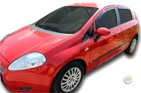Windabweiser Heko FüR Fiat Punto Grande 2006-2018 5-TüRer 4-Tlg
