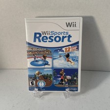 Nintendo Wii - Wii Sports Resort w/Game, Case, Manuals -Complete