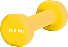 Manubri O Manubrio in Neoprene Da Palestra E Home Gym Antiscivolo Da 0.5 a 6 Kg
