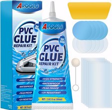 Air Mattress Repair Kit - 80Ml Waterproof Vinyl Repair Patch Kit, Heavy Duty Inf