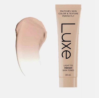 Luxe Research Color Changing Foundation, Options Dark & Light Medium 30ml, US
