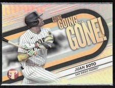 2023 Topps Pristine JUAN SOTO Going Going Gone Card #GGG-25 San DIego Padres