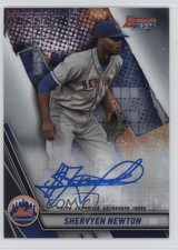 2019 Bowman's Best Auto Shervyen Newton #B19-SN Auto qh5