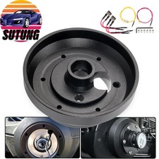 6 Bolt Steering Wheel Short Hub Adapter Fit For 2006-2014 Chevrolet Corvette C6