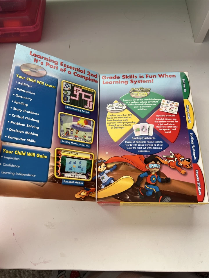 Star Flyers 2nd Grade Learning System WIN/MAC CD-ROM Software XP Compatible NEW - Image 4 of 4