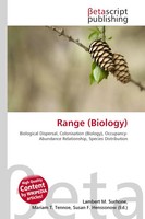 Lambert M. Surhone (U. A.) | Range (Biology) | Taschenbuch | Englisch (2026)