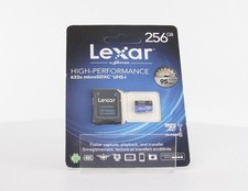 Lexar High-Performance microSDXC 633x 256 GB UHS-I Card LSDXC256GB633 