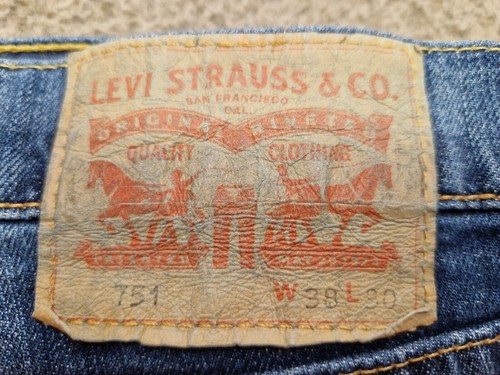 Vaqueros para hombre LEVI'S 751 Standard W38 L30 STRETCH m857 - Imagen 11 de 18