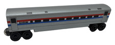 Wooden Train Whittle Shortline RR Amtrak Intercity Coach Car - Horizon Style