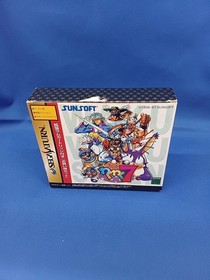 SUNSOFT Waku Waku 7 Sega Saturn Game