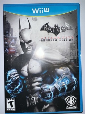 Batman: Arkham City - Armored Edition (Nintendo Wii U, 2012) - Complete CIB
