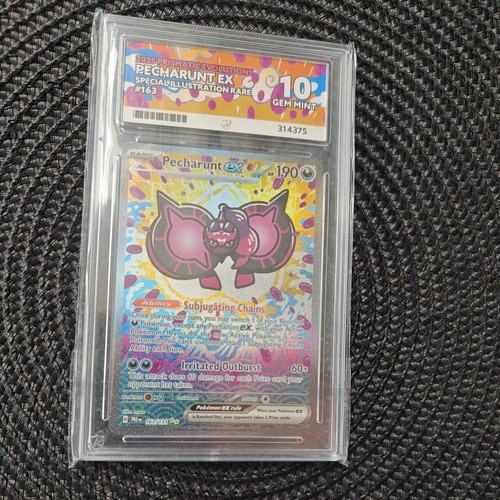 Pecharunt ex graded ACE 10 for sale on eBay