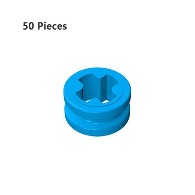 32123 4265c Technic Bush 1/2 Smooth with Axle Hole Dark Azure Good Quality