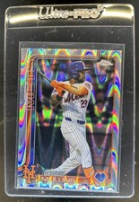 2025 Topps Chrome Update Cedric Mullins RayWave Refractor #USC40 Mets