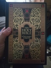 Barnes and Noble Bible King James Version Hardcover Hardly Used