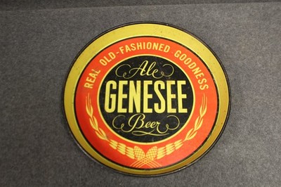 Vintage ORIGINAL Beer Tray- Genesee Real Old Fashioned Goodness FREE SHIP