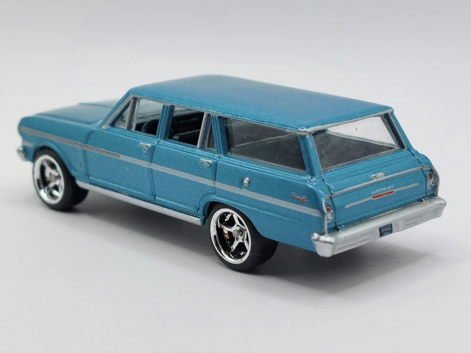 Le Serie Speciali 1/64. Chevrolet Nova SS Wagon. Base Auto World. Sanza Scatola - Immagine 3 di 4
