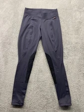 Kerrits Leggings Women's Small Gray Black Riding Breeches Equestrian