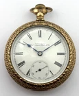 Waltham Antique Mechanical Pocket Watch 7J  18s  Gr.18   8474436 DOESN'T WORK