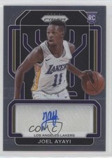 2021-22 Panini Prizm Rookie Signatures Joel Ayayi #RS-JOE Auto dq2