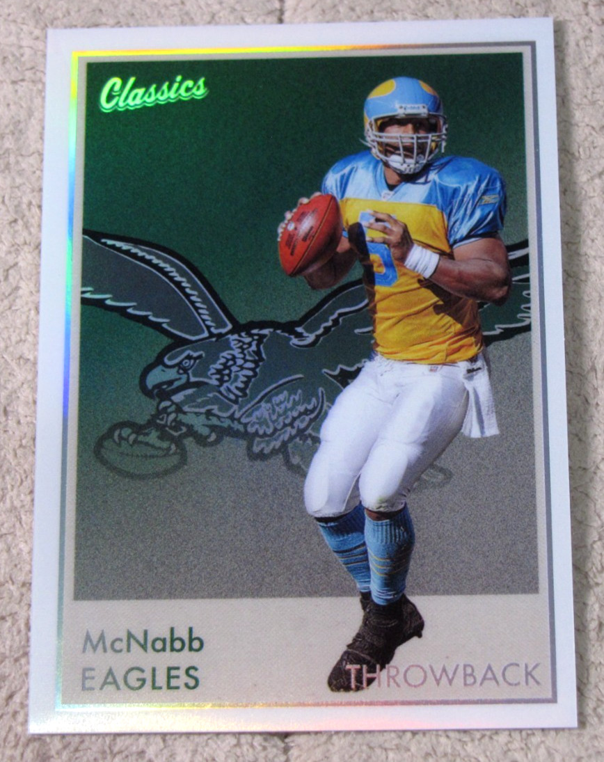 2022 Classics Team Colors Throwback Edition #TC-26 Donovan McNabb SSP Case Hit