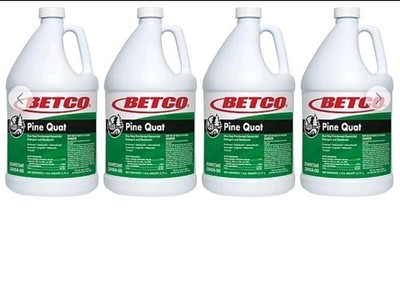 Betco Pine Quat Disinfectant 1 Gal 4/Case Neutral pH Cleaner 3040400