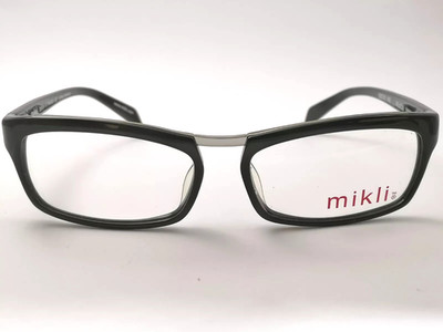 Alain Mikli ML 1026 0001 Rechteckig Schwarz Brille Damen Eyeglasses Frame