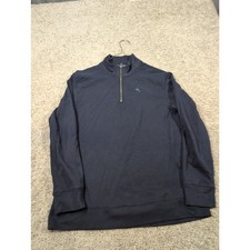 Tommy Bahama Kids Blue 1/4 Zip Pullover Sweatshirt Size L 14-16
