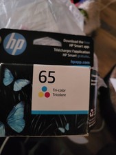 HP 65 Tri-Color Original Ink Cartridge High Yield Genuine OEM Exp Sep 2025