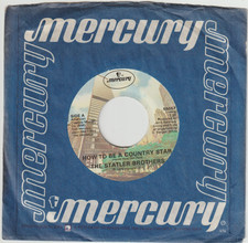 The Statler Brothers How to Be a Country Star/Little Farther Down the Road 45RPM