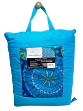 Mainstays Outdoor Blanket Water-Repellent Backing 60x70 in 152.4 x 177.8 cm NEW