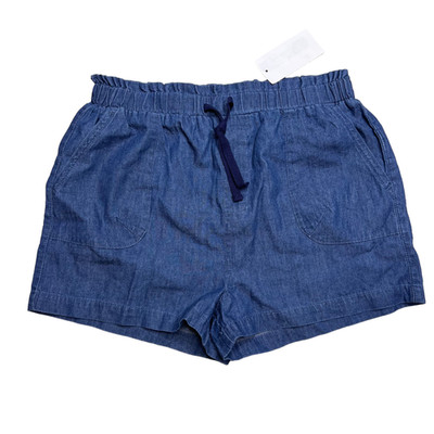 Epic Threads Girls Shorts Size L Blue Pockets Casual Draw String Elastic Waist