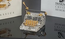 Swarovski Crystal Memories macchina da scrivere 3 cm 208886 OTTIME CONDIZIONI con scatola originale (L1)