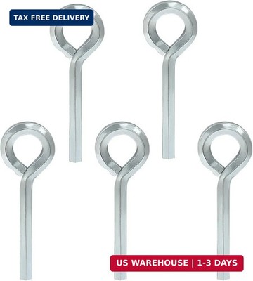 Hitefu 5 Pack 7/32 inch Standard Hex Key Wrench with Full Loop for Push Bar Pani