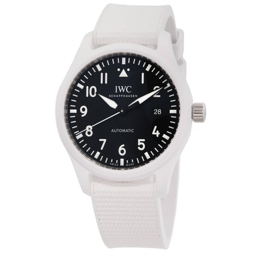 IWC Pilot 41 TOP GUN Lake Tahoe Automatic Black Dial Men's Watch IW328104