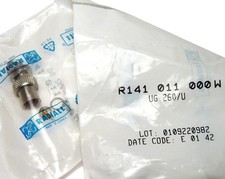 10x Radiall BNC-Stecker R141011000W, UG 260/U, 4 GHz f&uuml;r RG59 und &auml;hnliche, NOS