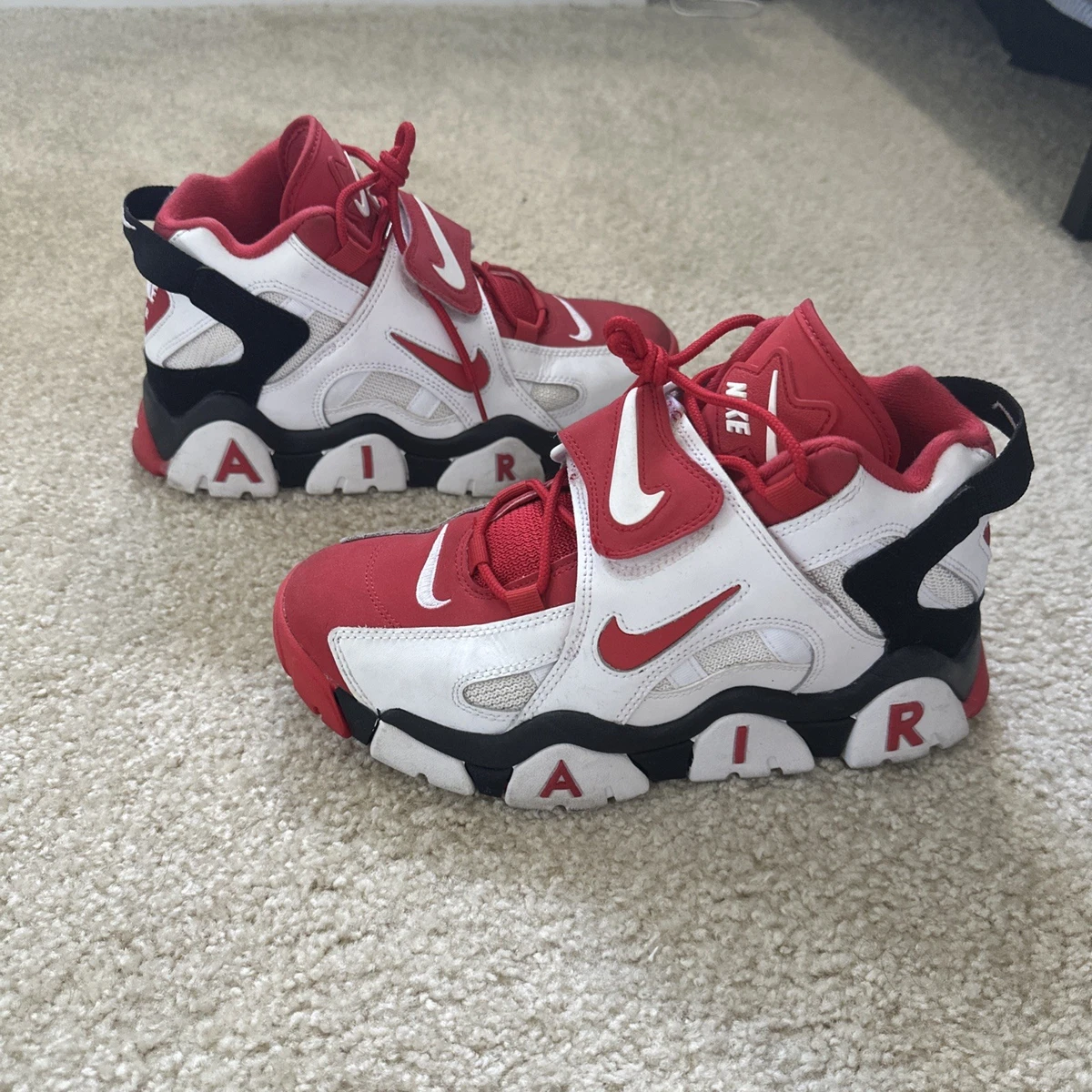 Preços baixos em Nike Air Barrage Mid University Red | eBay