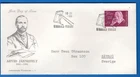 STAMPS FINLAND- Birth Centenary of Arvid Jarnefelt (writer) , FDC ,1961-#