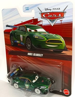 NIGEL GEARSLEY #9 - Cars Mattel Disney 1:55 scale Die-cast Auto Metall