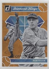 2023 Panini Donruss Diamond Kings Holo Orange Bob Feller #16 HOF 17uf