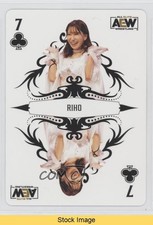 2023 AEW All Elite Wrestling Double or Nothing Playing Cards Riho READ d8g