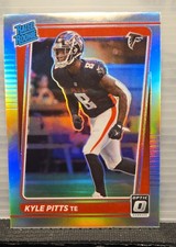 2021 Panini Donruss Optic - Rated Rookie Kyle Pitts #211 Holo Prizm (RC)