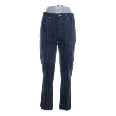 MSGM Milano, Jeans, Größe: 38, Blau, Baumwolle/Polyester, Nadelstreifen #AS5