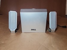 Dell Multimedia Computer Speaker System W/Cables Powered Subwoofer Model A525