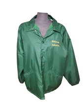 Vtg Wear Guard Green XL Jacket Sherpa Lined Made In USA Williamette Industries