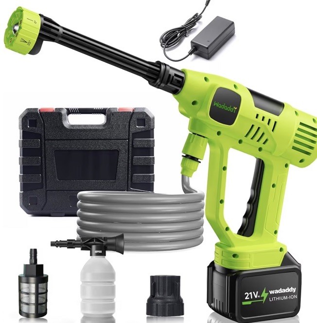 Cordless Pressure Washer, 900PSI Portable Power Washer with 