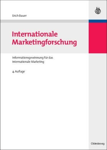 Erich Bauer Internationale Marketingforschung (Hardback)