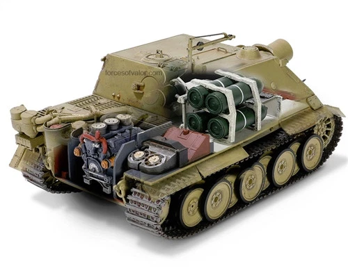 FORCES OF VALOR - STURMTIGER 38 CM RW61 versione sturmmorser Tiger prototipo ... - Immagine 3 di 4