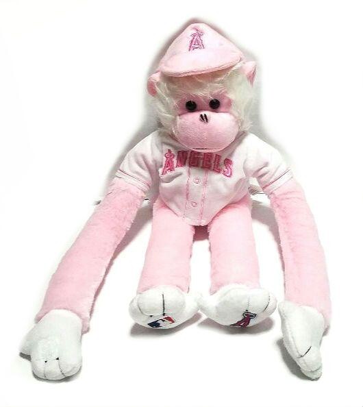 値下げ！！Angels RallyMonkey MLB Vintage Anaheim Angels Baseball Genuine MLB 17” Brown Rally