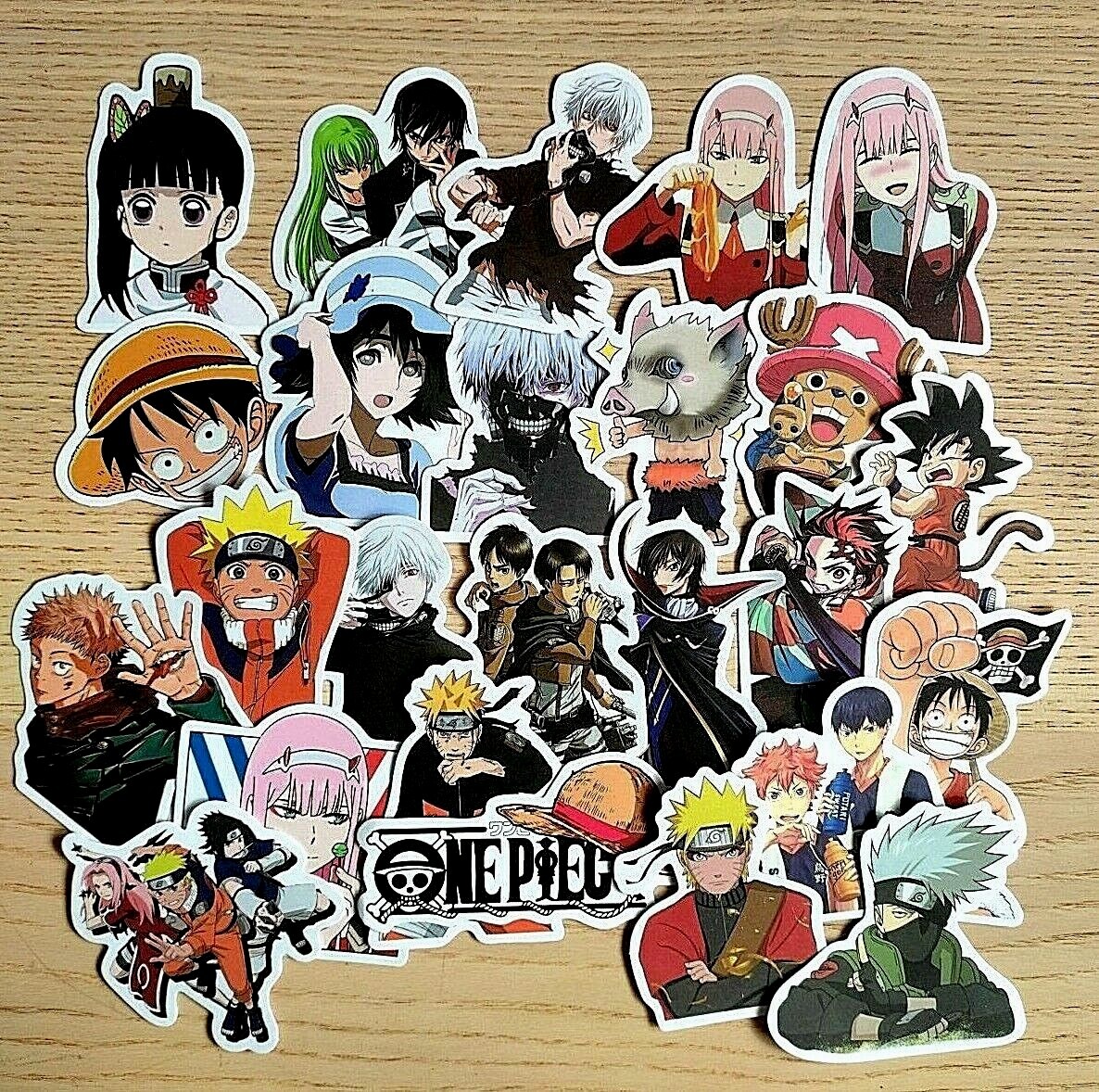 50 Autocollants Hunter X Hunter - Imperméables - Vinyle - Anime Manga